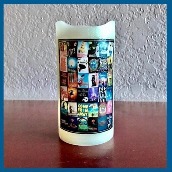 🕯Broadway Musical Theater Flameless Candle - Picture 1 of 5